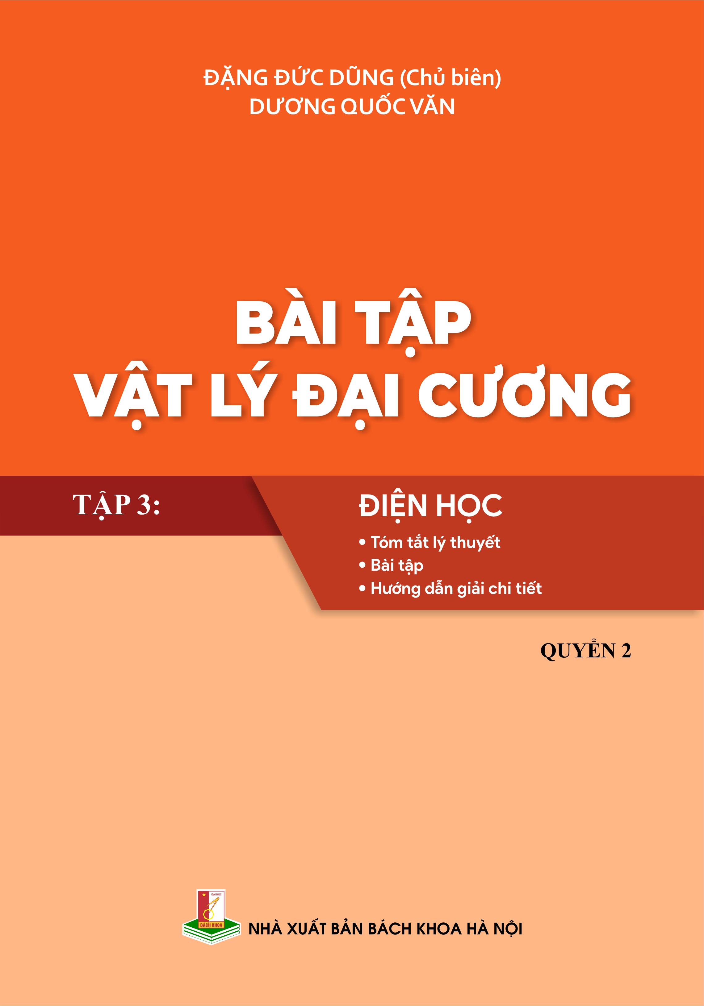 Bài tập Vật lý Đại cương Tập 3: Điện học (Quyển 2)