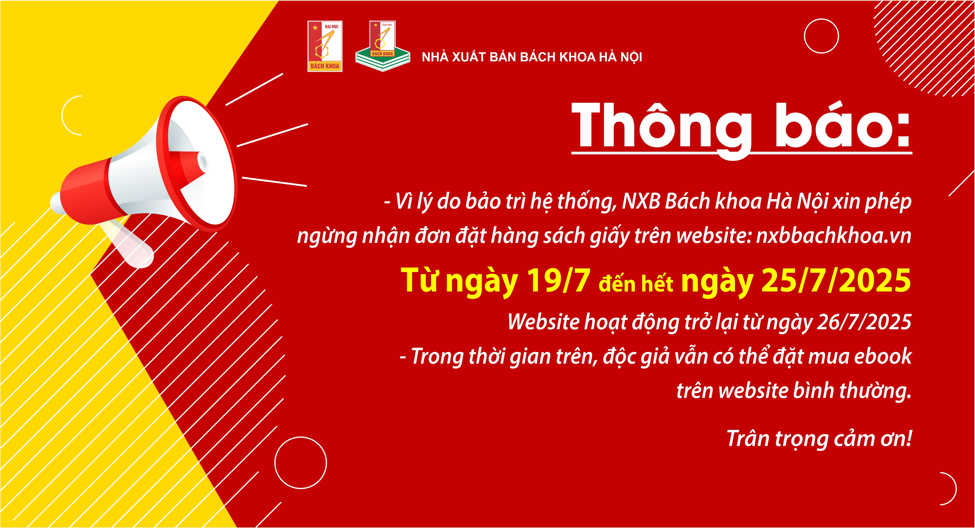 Banner thông báo