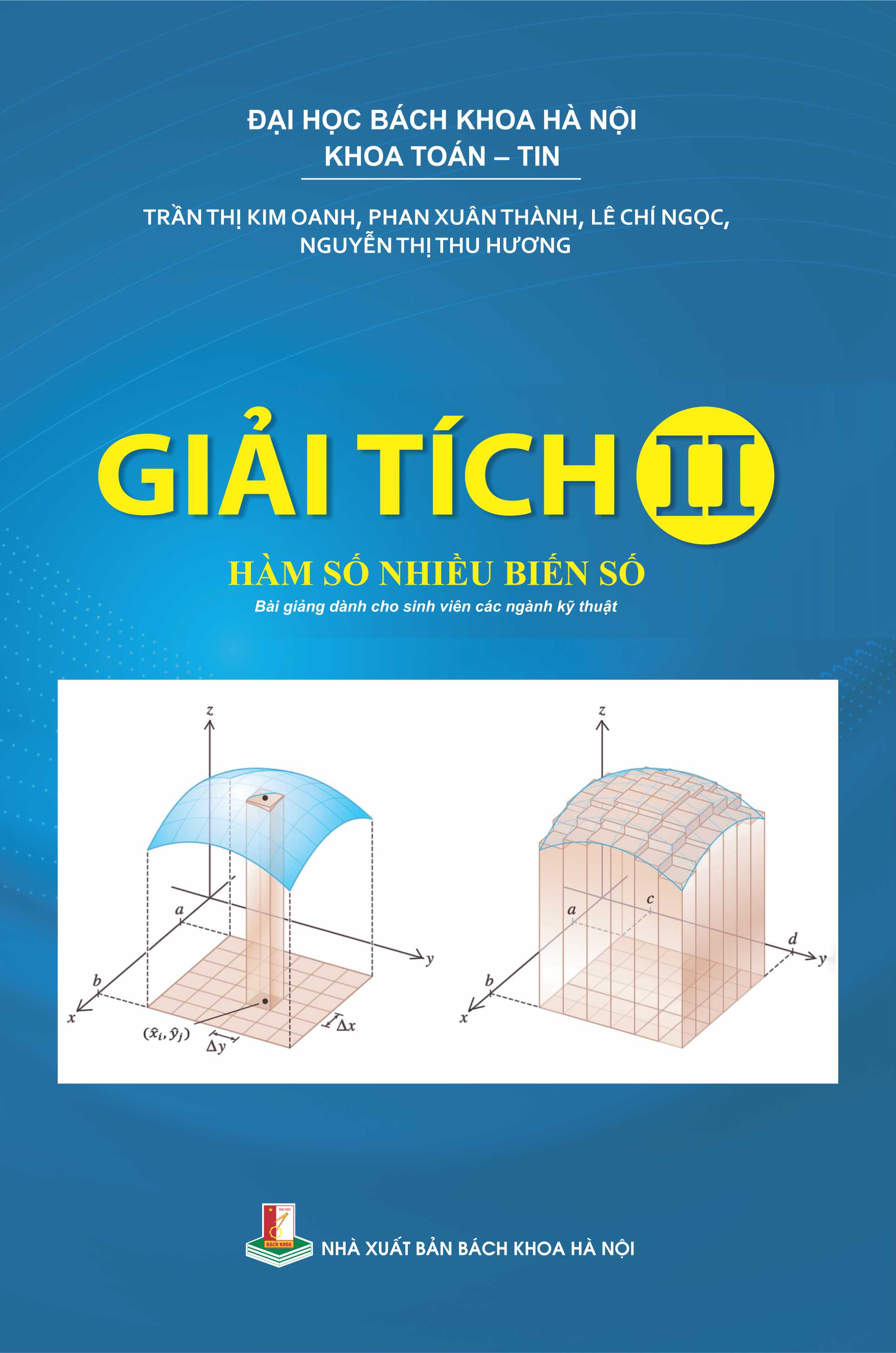 Giải tích II, hàm số nhiều biến số 