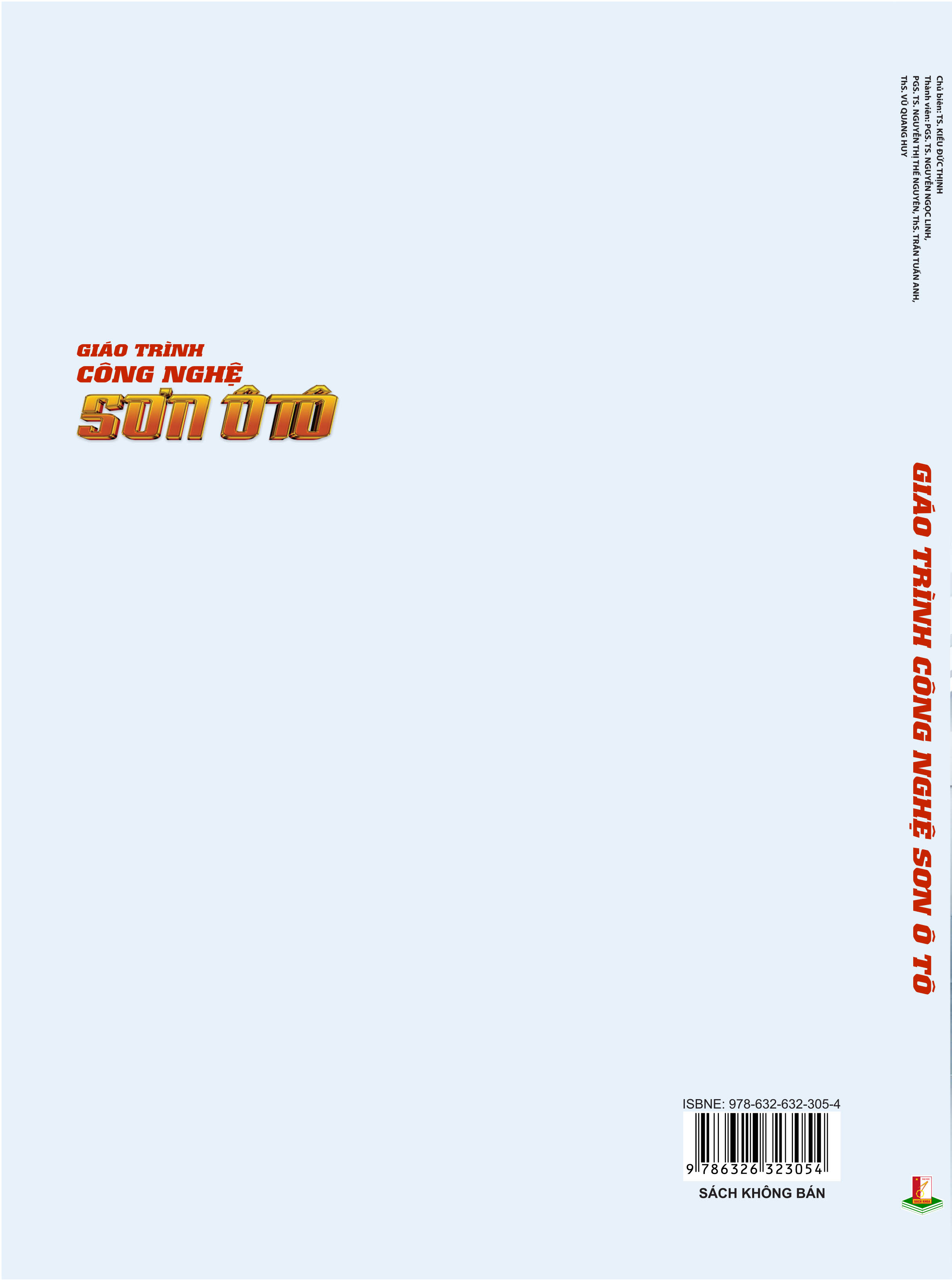 Giáo trình Công nghệ sơn ô tô