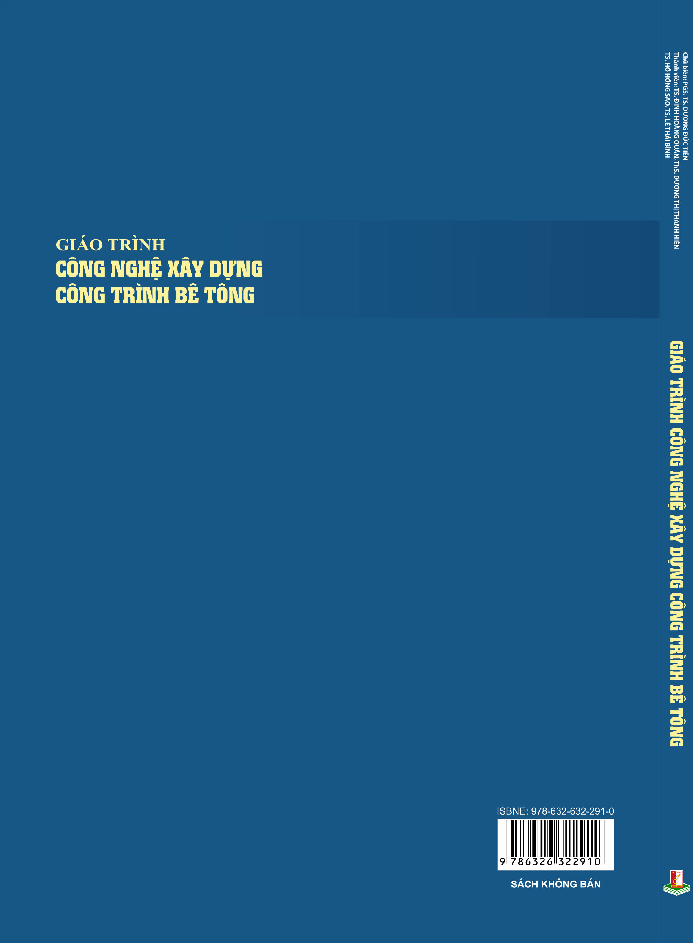 Giáo trình Công nghệ Xây dựng công trình bê tông