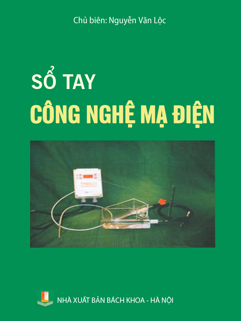 Sổ tay công nghệ mạ điện