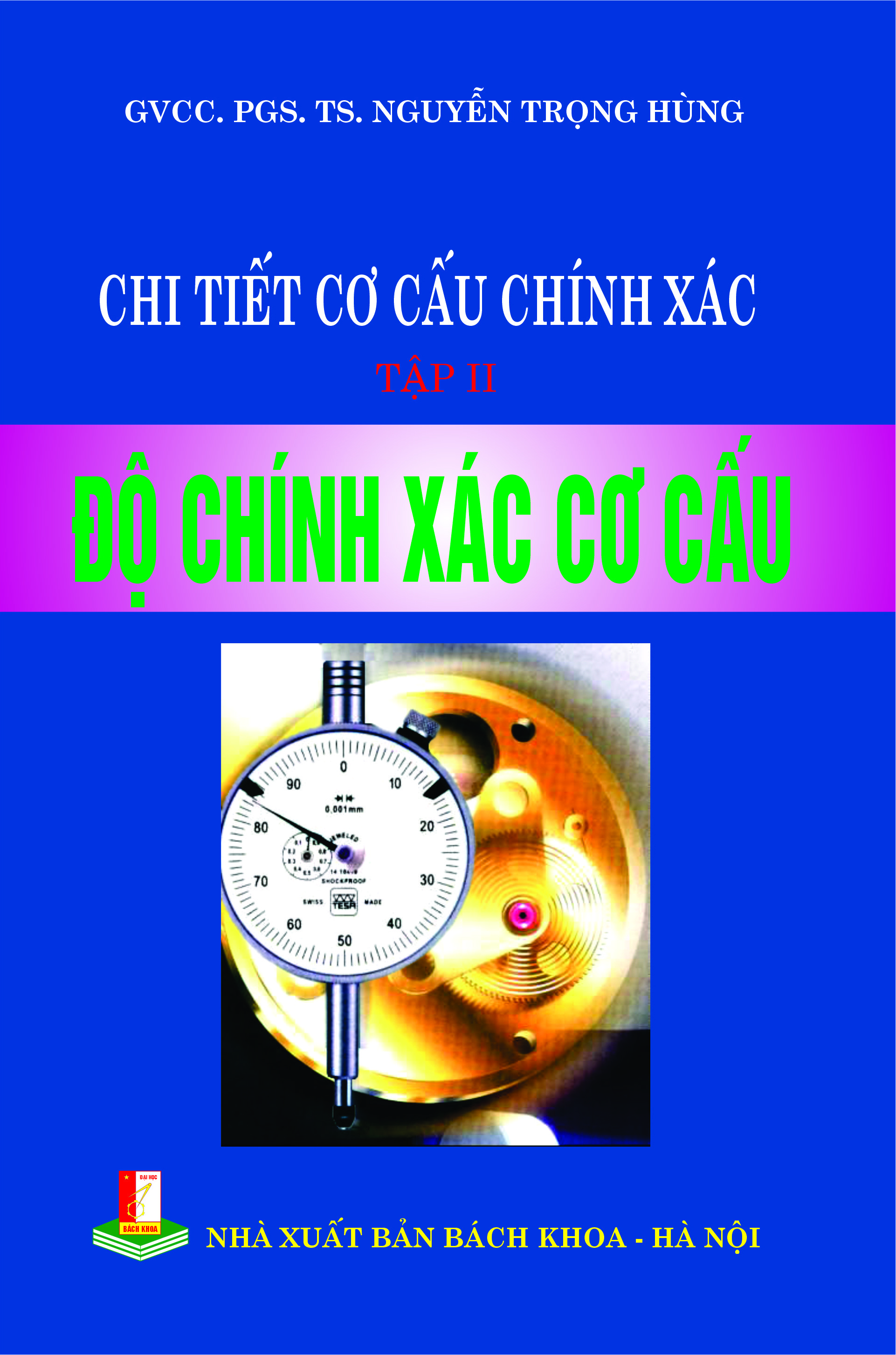 Chi tiết cơ cấu chính xác Tập 2 - Độ chính xác cơ cấu