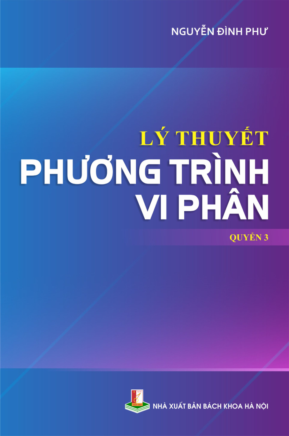 Lý thuyết phương trình vi phân Quyển 3