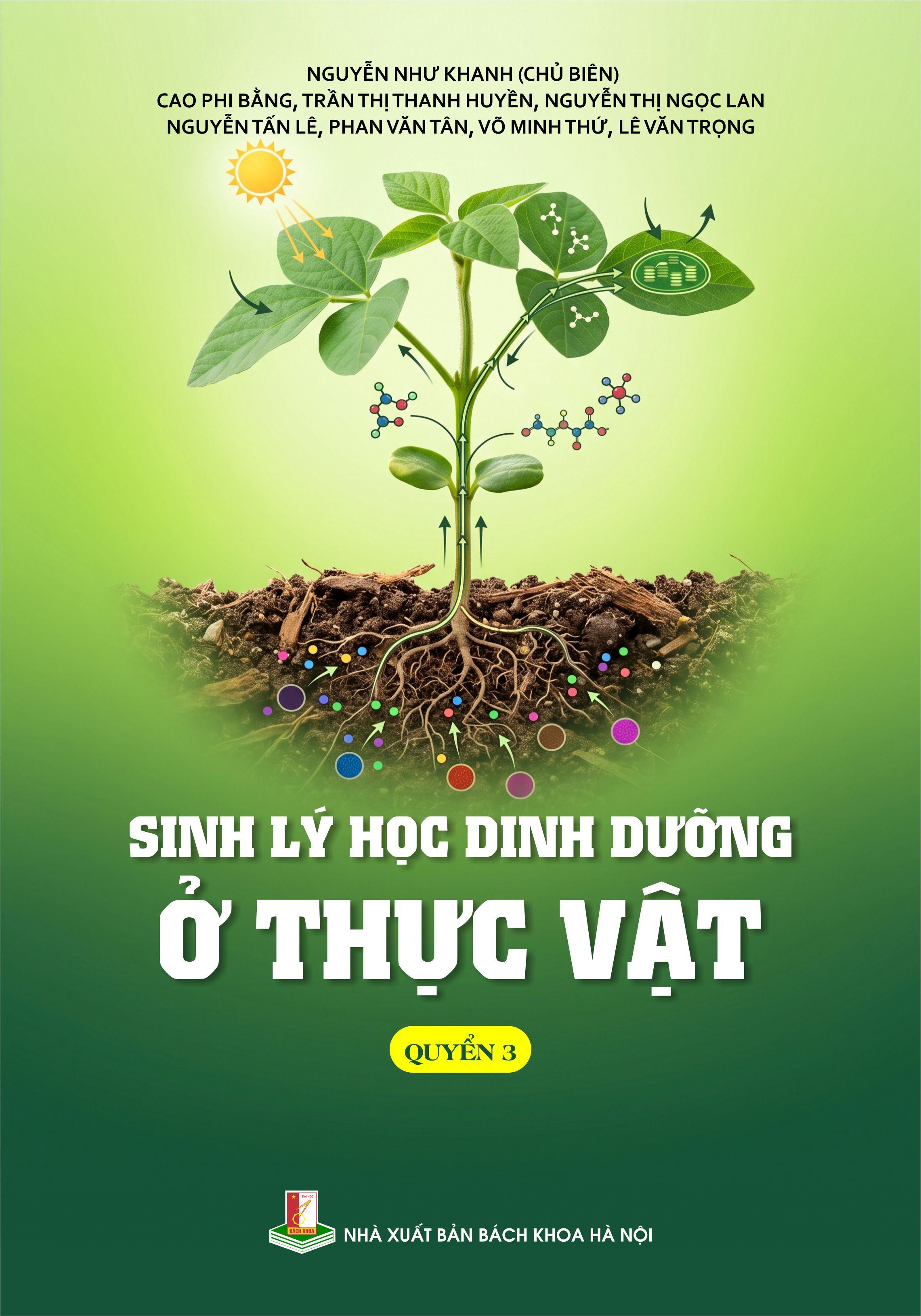 Sinh lý học dinh dưỡng ở thực vật Quyển 3