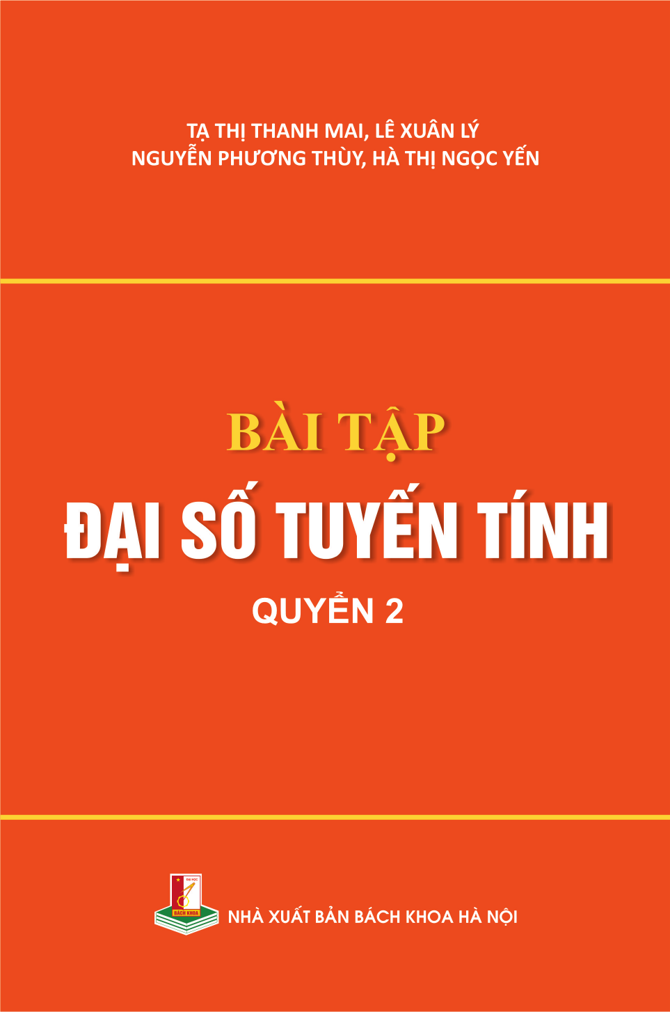 Bài tập đại số tuyến tính Quyển 2