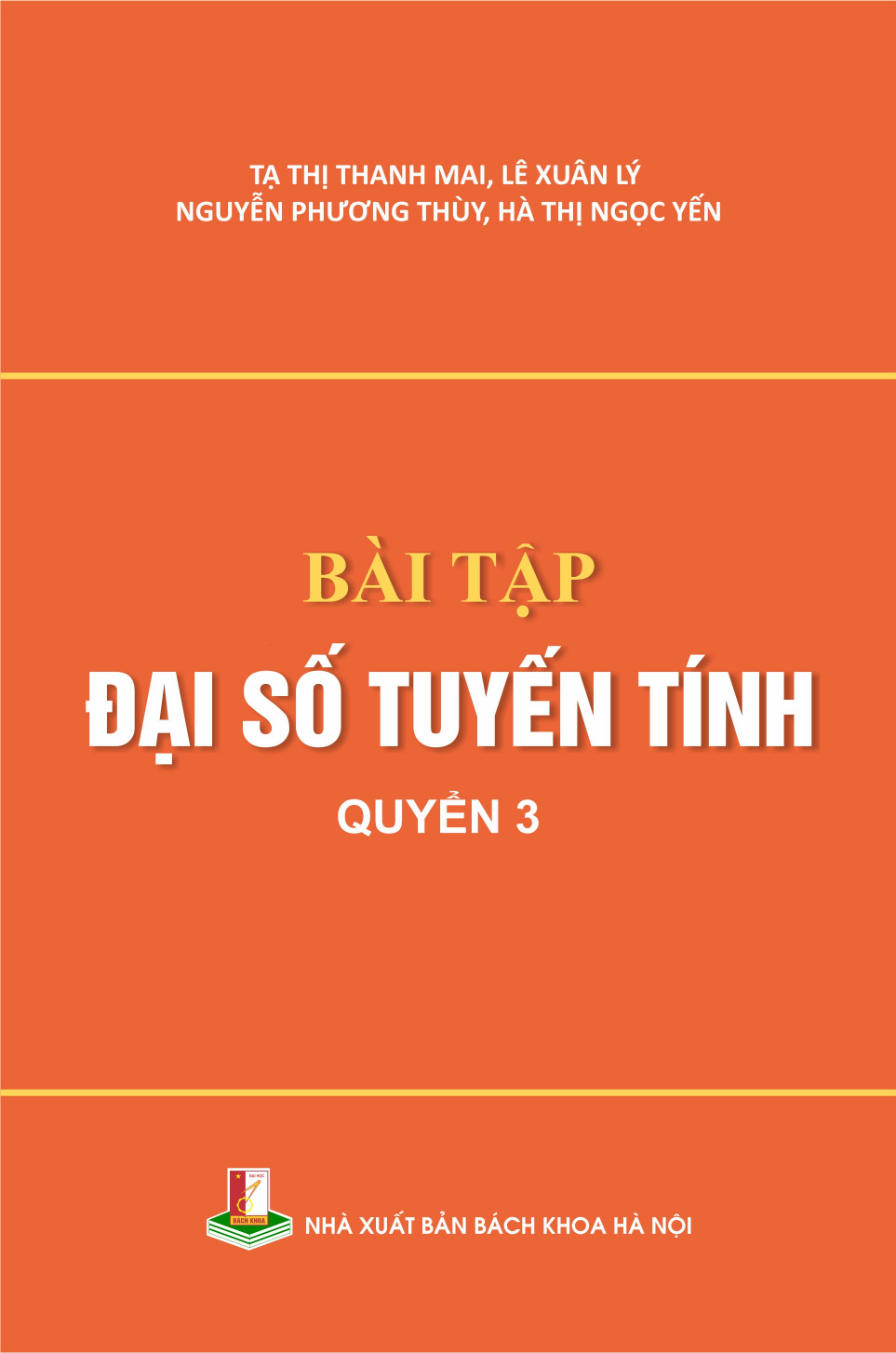Bài tập đại số tuyến tính Quyển 3