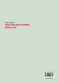 Bài giảng Sinh thái môi trường nâng cao
